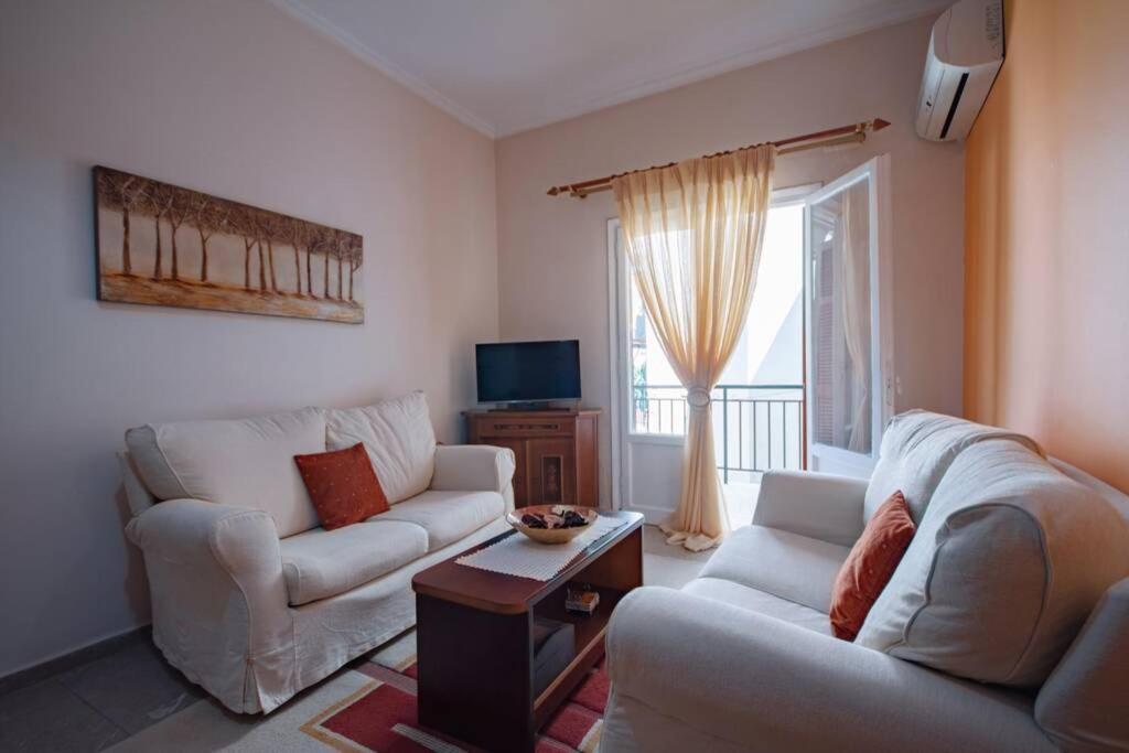 Anthia Sunny Apartment In Kanoni Exterior foto